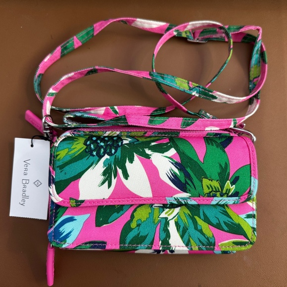 Vera Bradley Handbags - Vera Bradley Tropical Paradise Crossbody and wristlet